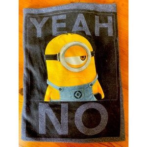 Minion Despicable Me “Yeah No” tee shirt